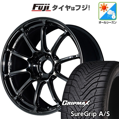 【新品国産車用5穴114.3】 | オールシーズンタイヤ ホイール4本セット | 225/45R19 | シュアグリップ A/S | ヨコハマ アドバンレーシング RSIII | 19インチ