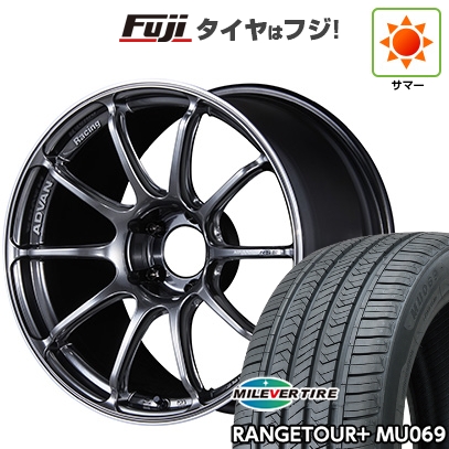 【新品国産車用5穴114.3】 | 夏タイア 車輪4本仕掛ける | 235/55R19 | ミ生き胆 MU069 | ADVAN Racing RSIII 19in 自動車-タイヤ、ホイール