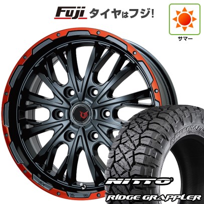 【新品国産車用 6穴139.7車】 夏タイヤ ホイール4本セット 275/55R20 ニットー リッジグラップラー レアマイスター LMG ヴァスティア  20インチ