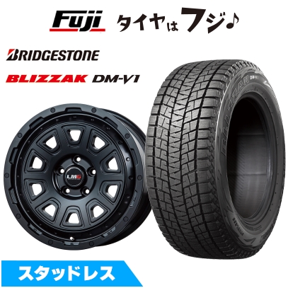 【新品】アルファード/ヴェルファイア等 スタッドレスタイヤ ホイール4本セット 215/65R16 ブリザック DM-V1 DMV1 レアマイスター LMG DS-10 16インチ