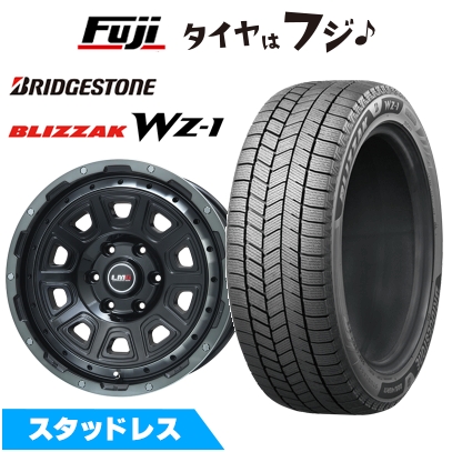 【新品】プラド/ハイラックス スタッドレスタイヤ ホイール4本セット 265/65R17 ブリヂストン ブリザック WZ-1 LMG DS-10 7.5J 17インチ