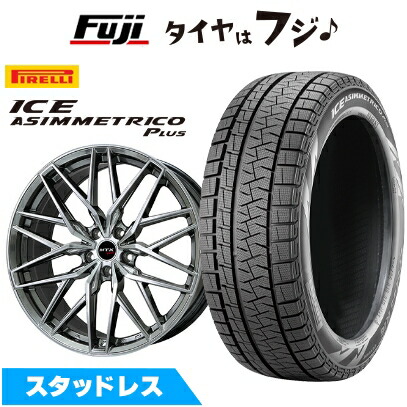 ICE ASIMMETRICO - 【新品】インポート車用 MINI（F56/F55/F57） スタッドレスタイヤ 銀輪４本仕かける 195/55R16 アイスアシンメトリコ 足し加える ニュルブルグMTX 16in