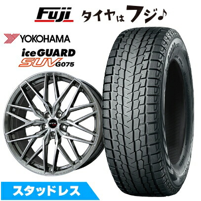 【新品】輸入車用 BMW X6（G06） スタッドレスタイヤ ホイール4本セット 275/45R20 アイスガード SUV G075 ビッグウエイ EURO BAHN ニュルブルグMTX 20インチ