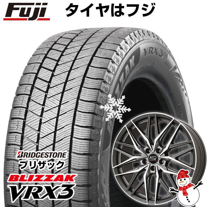 【新品】輸入車用 BMW X4（G02） スタッドレスタイヤ ホイール4本セット 225/60R18 ブリヂストン ブリザック VRX3 MSW by OZ Racing MSW 50 18インチ : fuji 26345 116108 39314 39314 : フジコーポレーション