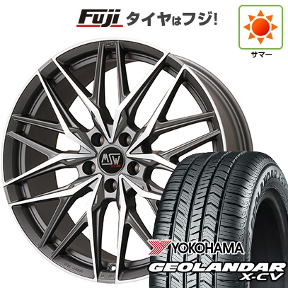 【新品国産車用5穴114.3】 | 夏タイヤ ホイール4本セット | 245/45R20 | ジオランダー X-CV G057 | MSW 50(マットガンメタポリッシュ) | 20インチ