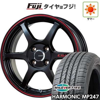 【新品 軽自動車】 サマータイヤ ホイール4本セット 165/55R14 ミレバー ハーモニック MP247(限定) レアマイスター CS-V6  14インチ