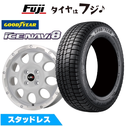 アイスナビ - 【新品 軽自動車】N-BOX タント スペーシア スタッドレスタイヤ 銀輪4本仕かける 155/65R14 8(特価押さえる) LMG CS-9 4.5J 14in