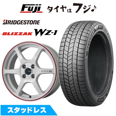ブリザック - 【新品国産車用 5穴100車】 スタッドレスタイヤ 車輪4本仕掛ける 215/55R17 ブリヂストン WZ-1 レアマイスター CS-V6 7J 17in 冬タイヤ、ホイールセット-車、バイク、自転車-自動車