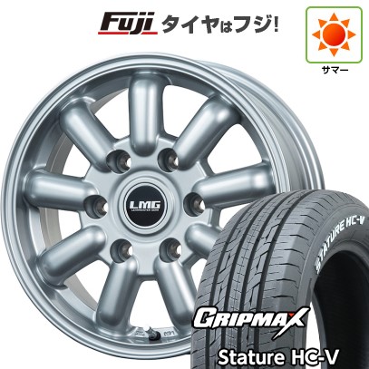 グリップマックス 【新品】ハイエース200系 夏タイヤ ホイール4本