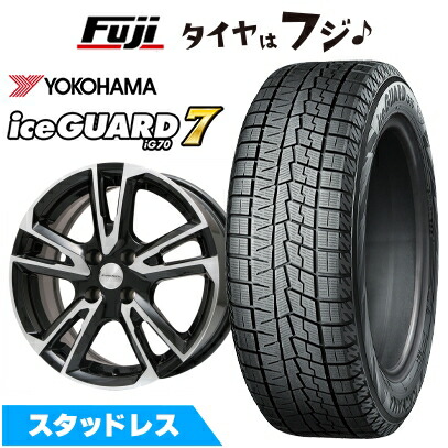 【新品】輸入車用 シトロエンC3 エアクロス SUV スタッドレスタイヤ ホイール4本セット 195/60R16 ヨコハマ アイスガード7 セブンIG70 ガヤ ソリ 16インチ