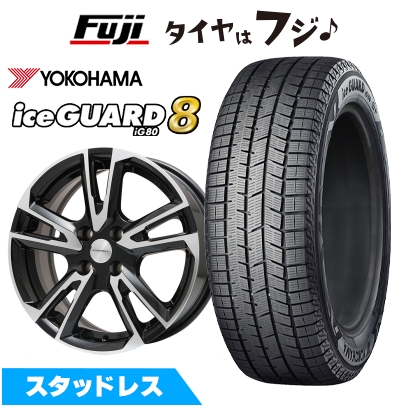 iceGUARD - 張り裂ける言いはなつ付き添い人【新品】プジョー2008 2020- スタッドレスタイヤ 銀輪4本仕かける 215/65R16 内燃機関かばい立て8 IG80 ユーロテックガヤ ソリ 6.5J 16in