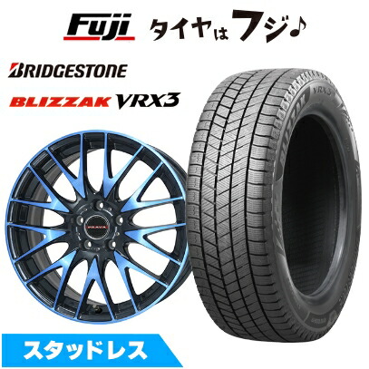 【新品】レクサスRX -2022/7 スタッドレスタイヤ ホイール4本セット 235/65R18 ブリヂストン ブリザック VRX3 ビッグウエイ LEYSEEN プラバ9M 18インチ