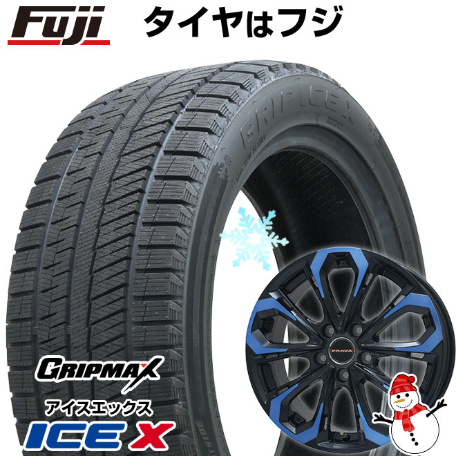 【新品】60系プリウス スタッドレスタイヤ ホイール4本セット 195/60R17 グリップマックス アイスX BSW(限定) ビッグウエイ LEYSEEN プラバ5X 17インチ : fuji 27481 118959 42715 42715 : フジコーポレーション