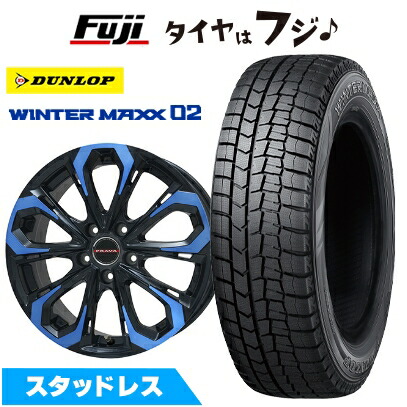30系アルファード/ヴェルファイア スタッドレスタイヤ ホイール4本セット 235/50R18 ダンロップ ウインターマックス 02 WM02 レイシーン プラバ5X 18インチ