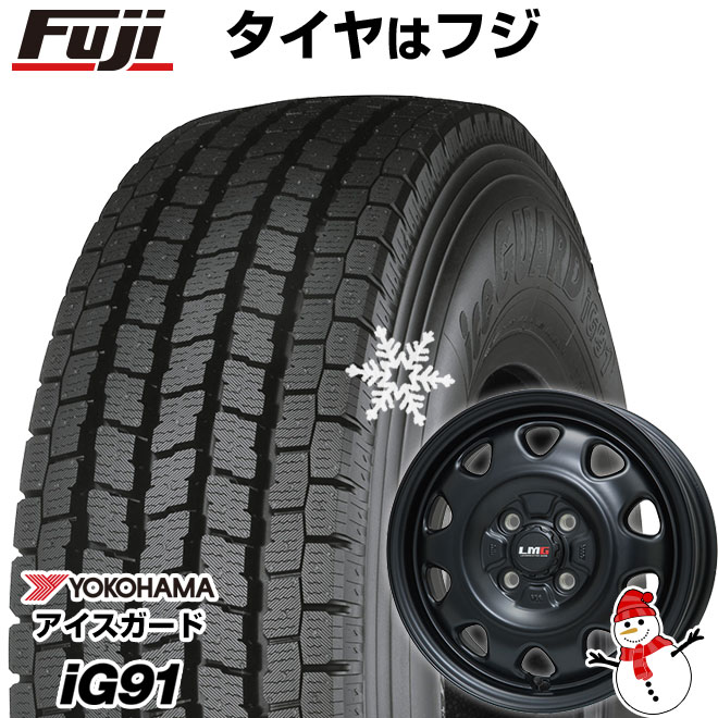 アイスガード iG91 155/80R14 スタッドレスタイヤ ホイール4本