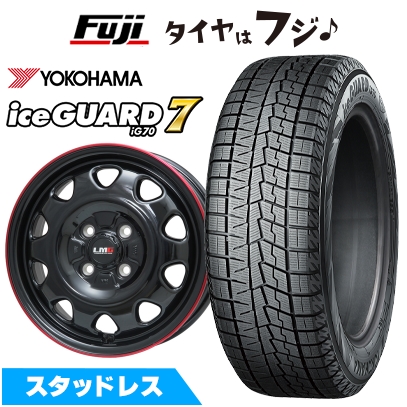 お手軽な軽自動車用の中古スタッドレスセット！ヨコハマ アイスガード 155/65R14付！ブラックアルミホイールセット！N-BOX、タントなどに アイスガード 7 【新品 軽自動車】 N-BOX タント スタッドレスタイヤ