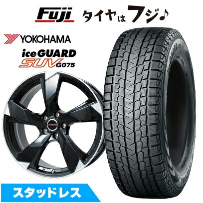 【新品国産車用 5穴114.3車】 スタッドレスタイヤ ホイール4本セット 215/70R16 ヨコハマ アイスガード SUV G075 プレミックス ヴェランV 16インチ