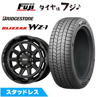 【新品】プラド/ハイラックス スタッドレスタイヤ ホイール4本セット 265/65R17 ブリヂストン ブリザック WZ-1 コーセイ ボトムガルシア ディグレ 8J 17インチ
