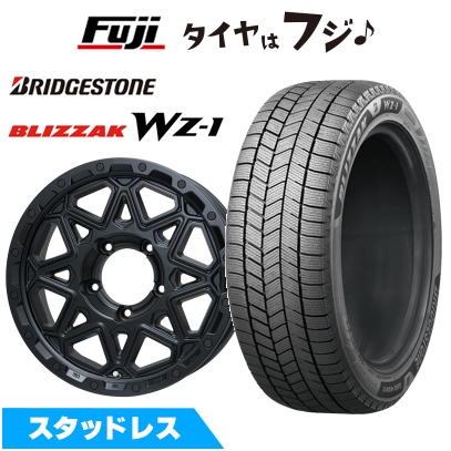 【新品】ジムニーシエラ/ジムニーノマド スタッドレスタイヤ ホイール4本セット 215/70R16 ブリヂストン ブリザック WZ-1 LMG モンタグナ 5.5J 16インチ
