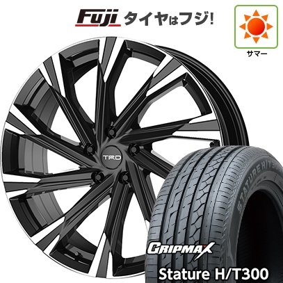 グリップマックス - 【新品国産車用5穴114.3】 | 夏タイア 車輪4本仕かける | 235/55R20 | スタチャー H/T300 BSW（押さえる） | TRD TF X-LIMITED | 20in