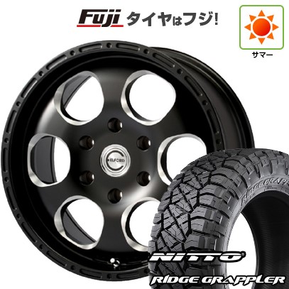 【新品】プラド 夏タイヤ ホイール4本セット 265/65R17 ニットー リッジグラップラー エルフォード ブラッドストック 1P 17インチ