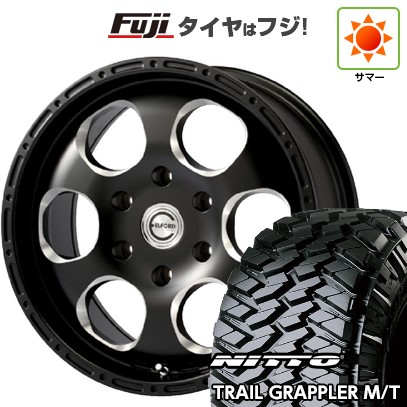 【新品国産6穴139.7車】 夏タイヤ ホイール4本セット 35X12.5R17 ニットー トレイルグラップラー M/T エルフォード ブラッドストック 1P 17インチ : fuji 11822 121277 29947 29947 : フジコーポレーション