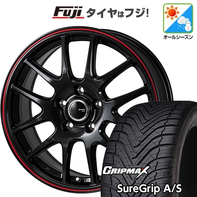 【新品国産車用5穴114.3】 | オールシーズンタイヤ ホイール4本セット | 235/50R18 | グリップマックス Sure Grip AS | JPスタイル ジェファ 18インチ