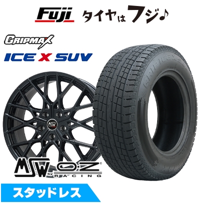 新品 輸入車用 ベンツGLC（X253） スタッドレスタイヤ ホイール4本セット 235/60R18 グリップマックス アイスX SUV BSW(限定) MSW by OZ Racing MSW 74 18インチ