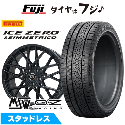 【新品】輸入車用 ジャガー Fペイス スタッドレスタイヤ ホイール4本セット 255/55R19 ピレリ ウィンター アイスゼロアシンメトリコ MSW 74 8J 19インチ