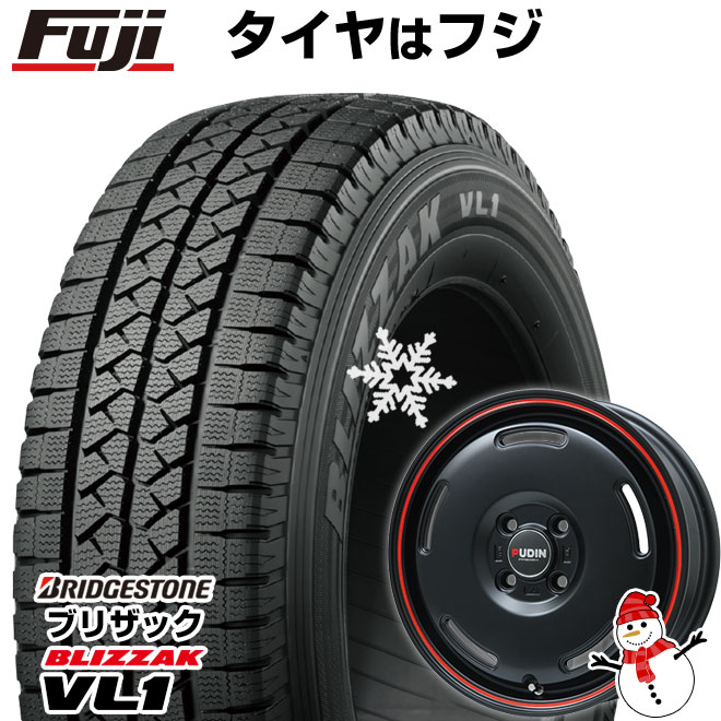 新品 軽自動車】軽トラ 軽バン スタッドレスタイヤ ホイール4本セット 