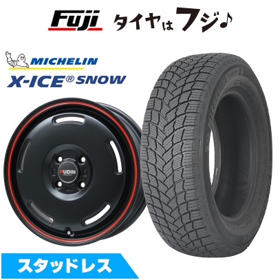 X-ICE - 【新品】N-BOX タント スペーシア スタッドレスタイヤ 車輪4本仕掛ける 155/65R14 ミシュラン エックス内燃機関 白いもの プレ交ぜ合わせる プッディング 14in タイヤ、ホイール-車、バイク、自転車