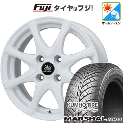 【新品 軽自動車】ハスラー オールシーズンタイヤ ホイール４本セット 165/65R14 クムホ マーシャル MH22(限定) プレミックス アマルフィV Jr  14インチ