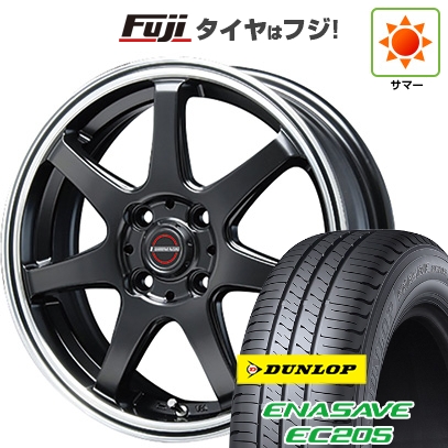 【新品 軽自動車】 | 夏タイヤ ホイール4本セット | 165/70R13 | ダンロップ エナセーブ EC205 | ブレスト ユーロマジック タイプS-07 | 4J 13インチ