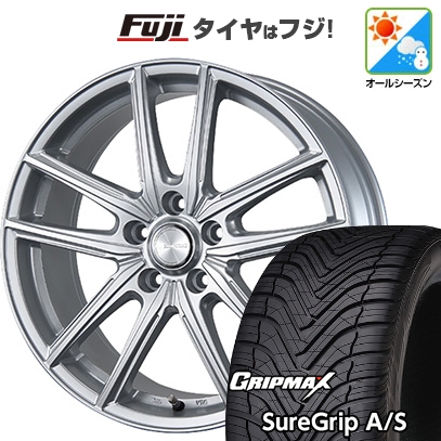 【新品国産車用5穴114.3】 | オールシーズンタイヤ ホイール4本セット | 235/55R19 | Sure Grip AS(2024年製) | エコフォルム SE-20 | 7.5J 19インチ