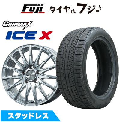 新品 輸入車用 ベンツGLA（X156） スタッドレスタイヤ ホイール4本セット 235/50R18 グリップマックス アイスX BSW(限定) ユーロアクシス エアフルト 18インチ