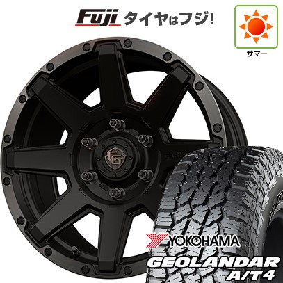 新品国産車用 6穴139.7車 夏タイヤ ホイール４本セット 35X12.5R17 ヨコハマ ジオランダー A/T4 G018 RBL ウェッズ クロスオーバーガーメンツ Style U 17インチ
