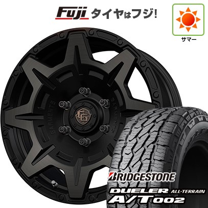 DUELER - 新品 プラド/ハイラックス 夏タイア 車輪４本仕掛ける 265/70R17 デューラー A/T002 OWL/RBL ウェッズ クロスオーバーガーメンツ Style M 17in 自動車-タイヤ、ホイール-夏タイヤ、ホイールセット