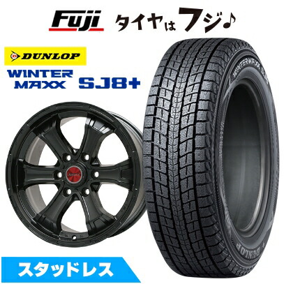 【パンク保証付き】【新品】FJクルーザー スタッドレスタイヤ ホイール4本セット 265/70R17 ウインターマックス SJ8+ B-MUD K トヨタ車専用 17インチ