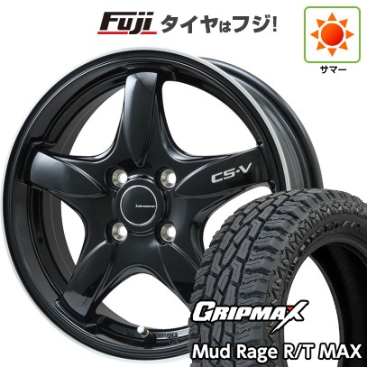 【新品 軽自動車】タフト ソリオ 夏タイヤ ホイール4本セット 165/65R15 グリップマックス MUD RAGER/T MAX RBL(限定2022年製) レアマイスター CS V 15インチ : fuji 21761 128645 43554 43554 : フジコーポレーション