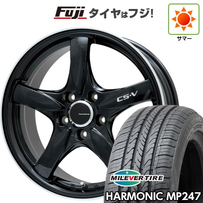 【新品国産車用 5穴114.3車】 夏タイヤ ホイール4本セット 205/65R16 ミレバー ハーモニック MP247(限定) レアマイスター CS-V 16インチ