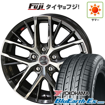 【新品】セレナ | 夏タイヤ ホイール4本セット | 195/65R15 | ヨコハマ ブルーアース ES32 | 共豊 スマック レヴィラ【限定】 | 6J 15インチ