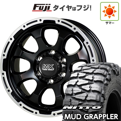 【新品】プラド/ハイラックス | サマータイヤ ホイール4本セット | 35X12.5R17 | ニットー マッドグラップラー | マッドクロス グレイス | 17インチ