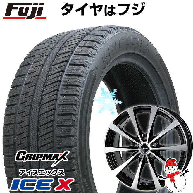 【新品】スイフトスポーツ スタッドレスタイヤ ホイール４本セット 195/45R17 GRIP MAX アイスX BSW (限定) ホットスタッフ  ラフィット LE-03【限定】 17インチ