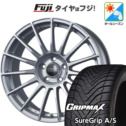 新品国産車用 5穴114.3車 オールシーズンタイヤ ホイール4本セット 225/40R19 グリップマックス シュアグリップ オールシーズン OZ SツーリズモLM 19インチ