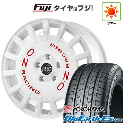 ヨコハマタイヤ - 【新品国産車用 5穴100車】 夏タイア 車輪4本仕かける 215/40R18 ヨコハマ 青み地びた ES32 OZ ラリーレーシング 18in