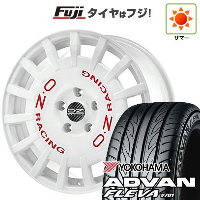 ADVAN 【新品国産車用 5穴114.3車】 夏タイヤ ホイール4本セット 195 
