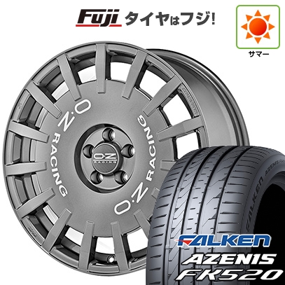 【新品国産車用 5穴114.3車】 夏タイヤ ホイール4本セット 215/50R18 ファルケン アゼニス FK520L OZ ラリーレーシング 18インチ