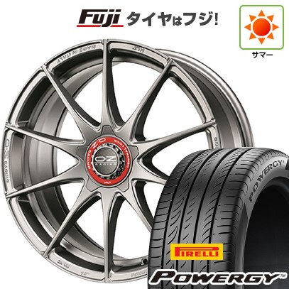 【新品国産車用 5穴114.3車】 夏タイヤ ホイール4本セット 225/45R18 ピレリ パワジー OZ フォーミュラHLT 18インチ
