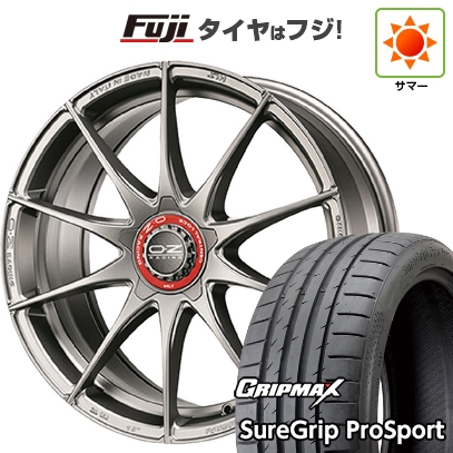 エナセーブ - 【新品国産車用 5穴114.3車】 夏タイア 車輪4本仕掛ける 215/40R18 グリップマックス シュアグリップ PRO SPORT BSW（押さえる） OZ 算式HLT 18in 自動車-タイヤ、ホイール-夏タイヤ、ホイールセット