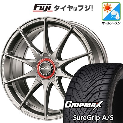 【新品国産車用 5穴114.3車】 オールシーズンタイヤ ホイール4本セット 215/45R18 GRIP MAX シュアグリップ オールシーズン(限定) OZ フォーミュラHLT 18インチ